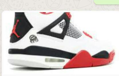 Air Jordan 4 Rero shoes white