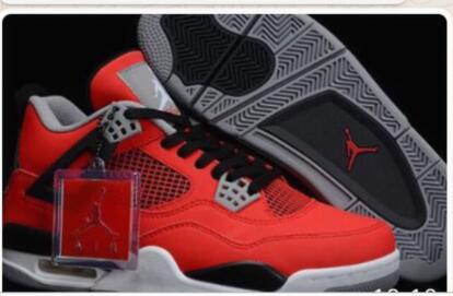 Jordan Shoes Red Color 1