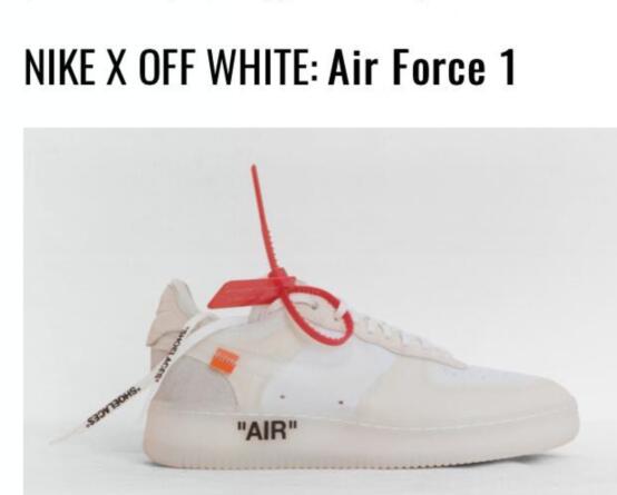 Nike off white shoes  high quality 1