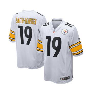 Men's Pittsburgh Steelers JuJu Smith-Schuster Nike White Jersey