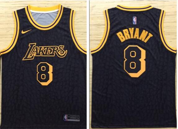 New Nike Mens Los Angeles Lakers 8# Kobe Bryant NBA Jerseys