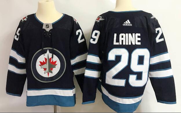 Men's Winnipeg Jets #29 Patrik Laine  Stitched NHL  Hockey Jersey