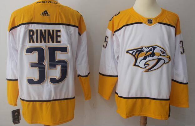 Adidas Men Nashville Predators 35 Pekka Rinne white nhl ice hockey jerseys