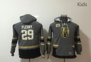 Kids /YouthVegas Golden Knights Jeresys Hoodies #29 Marc-Andre Fleury