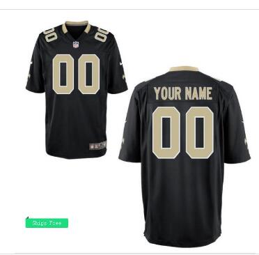 Men's New Orleans Saints Nike Black  Football Jersey