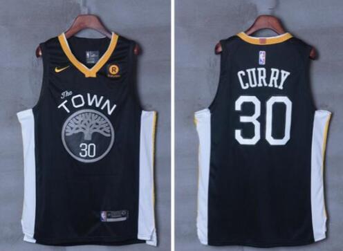 Youth / Kids 2017-2018 Season New Nike Nike  30# Stephen Curry Basketball Jersey black