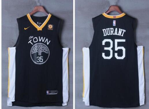 Nike Youth/Kids 35 Kevin Durant Black basketball Jersey