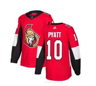 Adidas Senators #10 Tom Pyatt Red Home  Stitched NHL Jersey