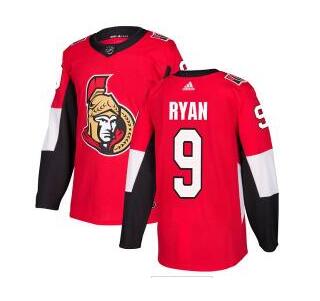 Adidas Senators #9 Bobby Ryan Red Home Authentic Stitched NHL Jersey