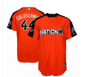 Men's National League Arizona Diamondbacks #44 Paul Goldschmidt Majestic Orange 2017 MLB All-Star Game Home Run Derby Player Jersey