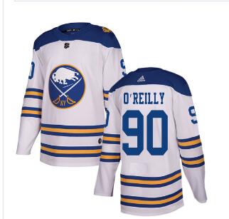 Adidas Sabres #90 Ryan O'Reilly White Authentic 2018 Winter Classic Stitched NHL Jersey