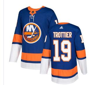 Adidas Islanders #19 Bryan Trottier Royal Blue Home Authentic Stitched NHL Jersey