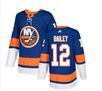 Adidas Islanders #12 Josh Bailey Royal Blue Home Authentic Stitched NHL Jersey