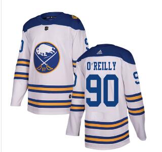Adidas Sabres #90 Ryan O'Reilly White Authentic 2018 Winter Classic Stitched NHL Jersey