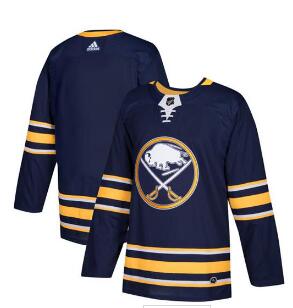 Adidas Sabres Blank Navy Blue Home Authentic Stitched NHL Jersey