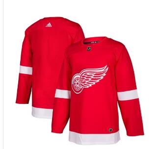 Adidas Red Wings Blank  Red Stitched NHL Jersey