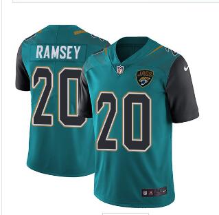 Nike Jacksonville Jaguars #20 Jalen Ramsey Teal Green Team Color Men's Stitched NFL Vapor Untouchable Limited Jersey