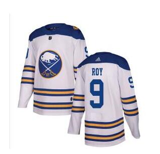 Adidas Sabres #9 Derek Roy White Authentic 2018 Winter Classic Stitched NHL Jersey