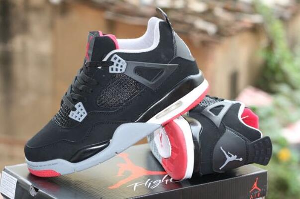 Jordan 4 bred Men Shoes