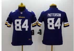 Youth Nike Minnesota Vikings #84 Cordarrelle Patterson 2013 Purple Limited Kids Jersey