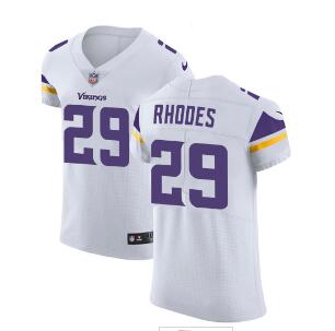 Men's Nike Minnesota Vikings #29 Xavier Rhodes White Stitched NFL Vapor Untouchable Elite Jersey