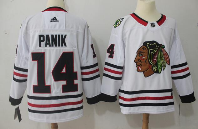 2018 New Chicago Blackhawks Jersey #14 Panik Hockey Jerseys