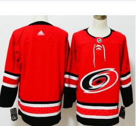 Men's Carolina Hurricanes Blank Red 2017-2018 Hockey Stitched NHL Jersey