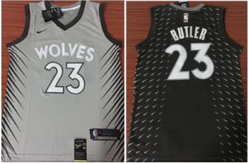 2018 Men's Minnesota Timberwolves #23 Jimmy Butler New City NBA Jerseys