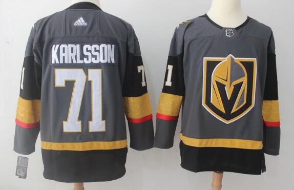 Adidas Golden Knights #71 William Karlsson White Road Authentic Stitched NHL Jersey