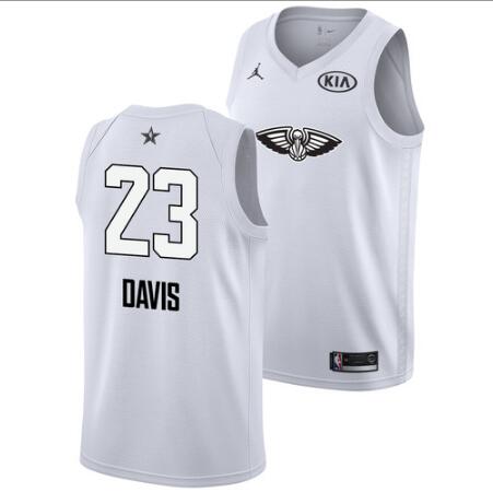 2018 New Men All Star Anthony Davis basketball jerseys