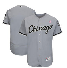 Chicago Cubs Blank Gray 2018 Mother's Day Flexbase Jersey