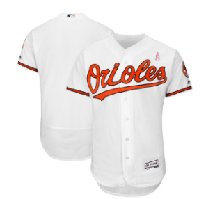 Baltimore Orioles Blank White 2018 Mother's Day Flexbase Jersey