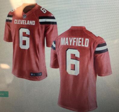Men's Cleveland Browns 6#  Mayfield Jersey