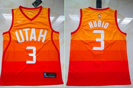 2018 New Nike 3 Ricky Rubio Basketball Jersey