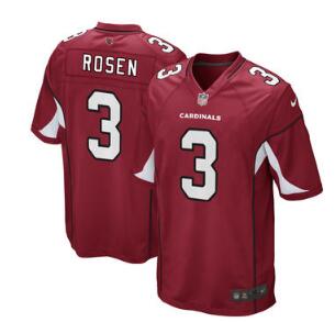 Men's Arizona Cardinals Josh Rosen Nike Cardinal 2018 NFL Draft First Round Pick Game Jersey