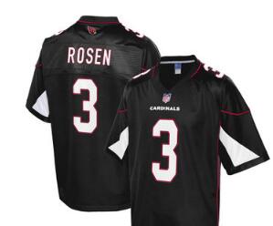 Men's Arizona Cardinals Josh Rosen NFL Pro Line Black Alternate Player Jersey