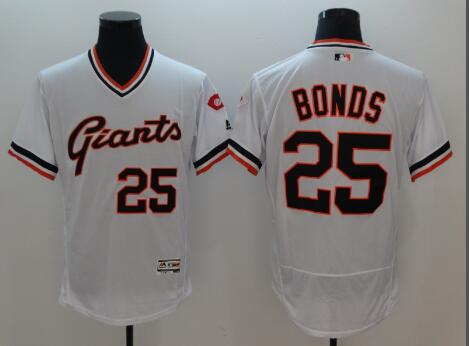 Men's San Francisco Giants #25 Barry Bonds Retired   Baseball Jersey