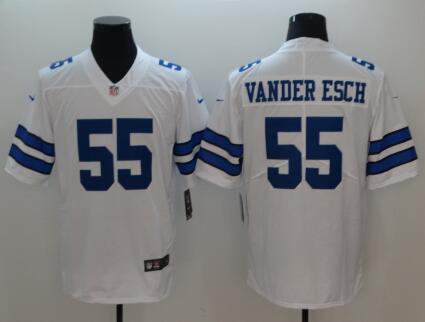 Men Dallas Cowboys Leighton Vander Esch #55 Nike Footaball Jersey