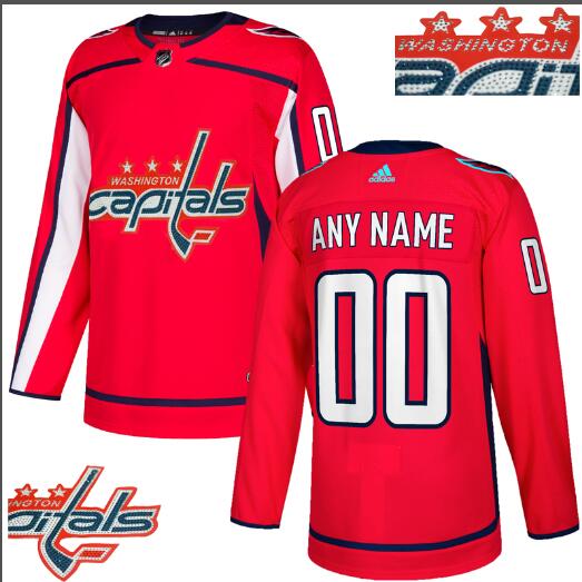 2018 Fashion Men's Washington Capitals adidas Red