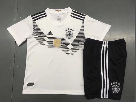 Germany home children Kids soccer jersey can with any name and No.