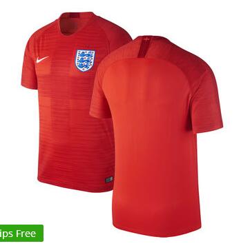 England National Team Nike 2018 Away Replica Stadium Jersey – Red