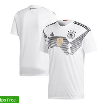 Germany National Team adidas 2018 Home Replica Blank Jersey - White