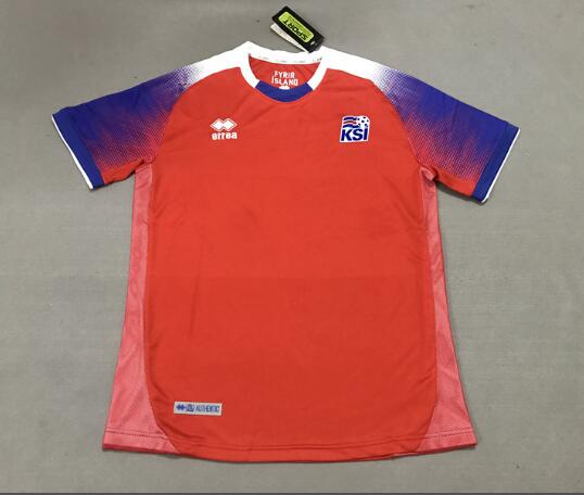 Iceland home blue 2018 World Cup jerseys