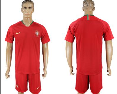 Men Portugal 2018 Home Jersey