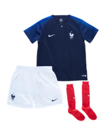 France Little Boy's Home Kit by Nike