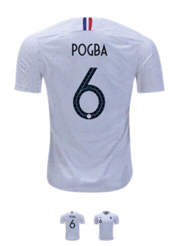 Men Paul Pogba France 2018 Away Jersey by Nike