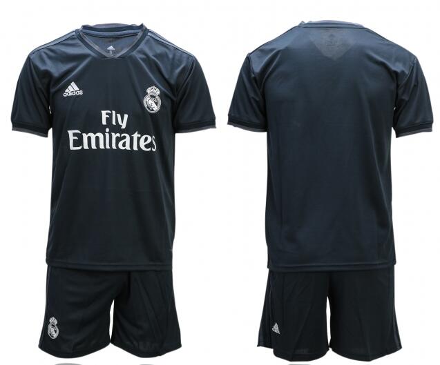 Men's adidas Gray Real Madrid 2018/19 Away Authentic Jersey