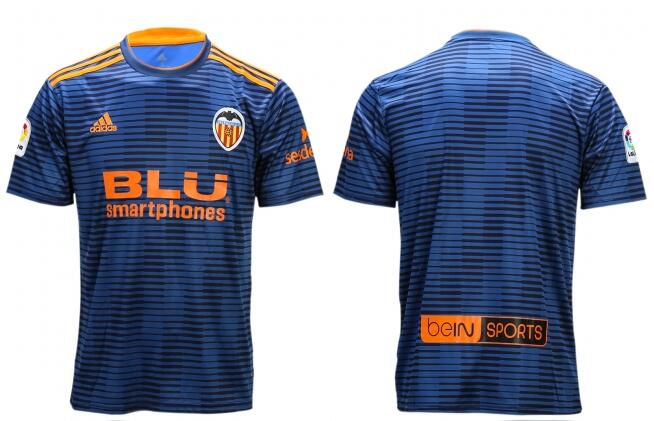 Men Adidas Valencia 2018-19 home jersey