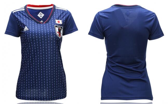 Japan home woman Jersey can with any name and No.