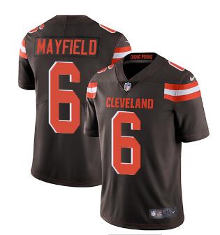 Youth Nike Browns #6 Baker Mayfield Brown Team Color Youth Stitched NFL Vapor Untouchable Limited Jersey